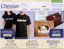 Tablet Screenshot of christiangear.com